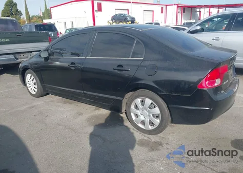 2006 Honda Civic Lx из США, поврежденный, VIN 1HGFA16546L066723